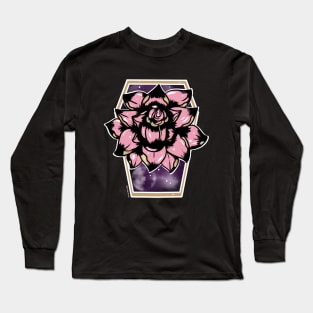 Coffin Roses Long Sleeve T-Shirt